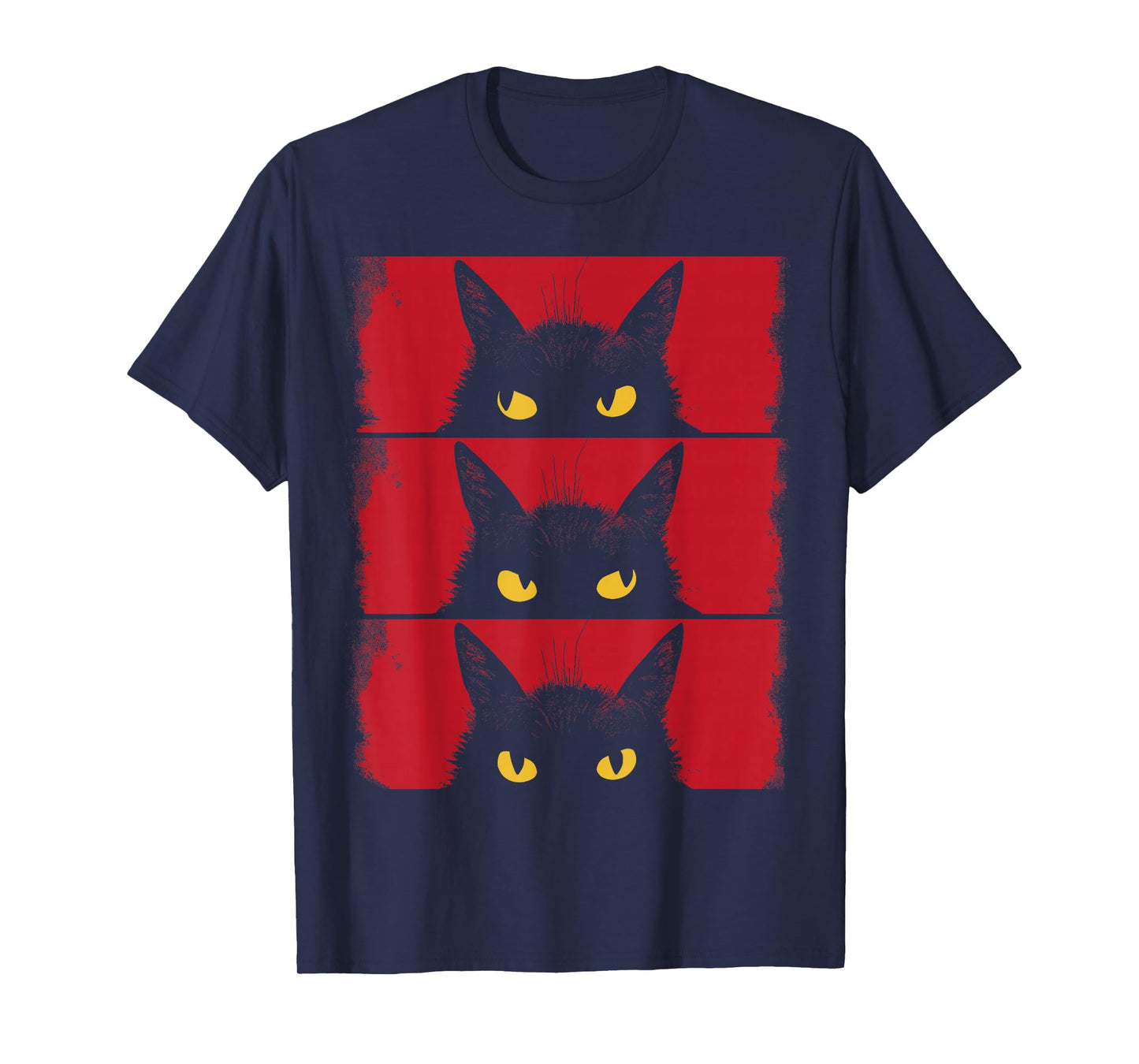 Cat Lover, Grumpy Black Kitten, Cat Mom, Cat Dad T-Shirt