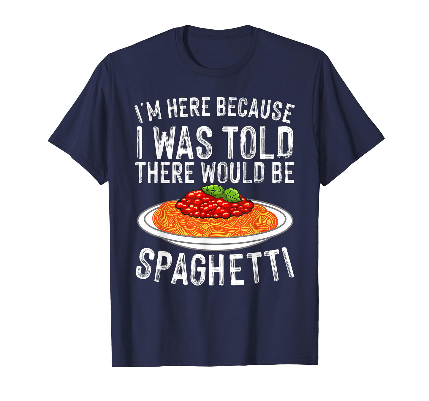 Cute Spaghetti Design For Men Women Spaghetti Pasta Lovers T-Shirt