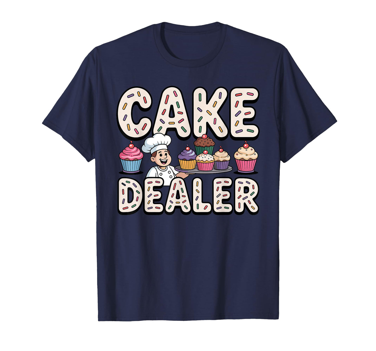 Cool Cupcake Costume for Men Women Baking Cupcake Lover T-Shirt
