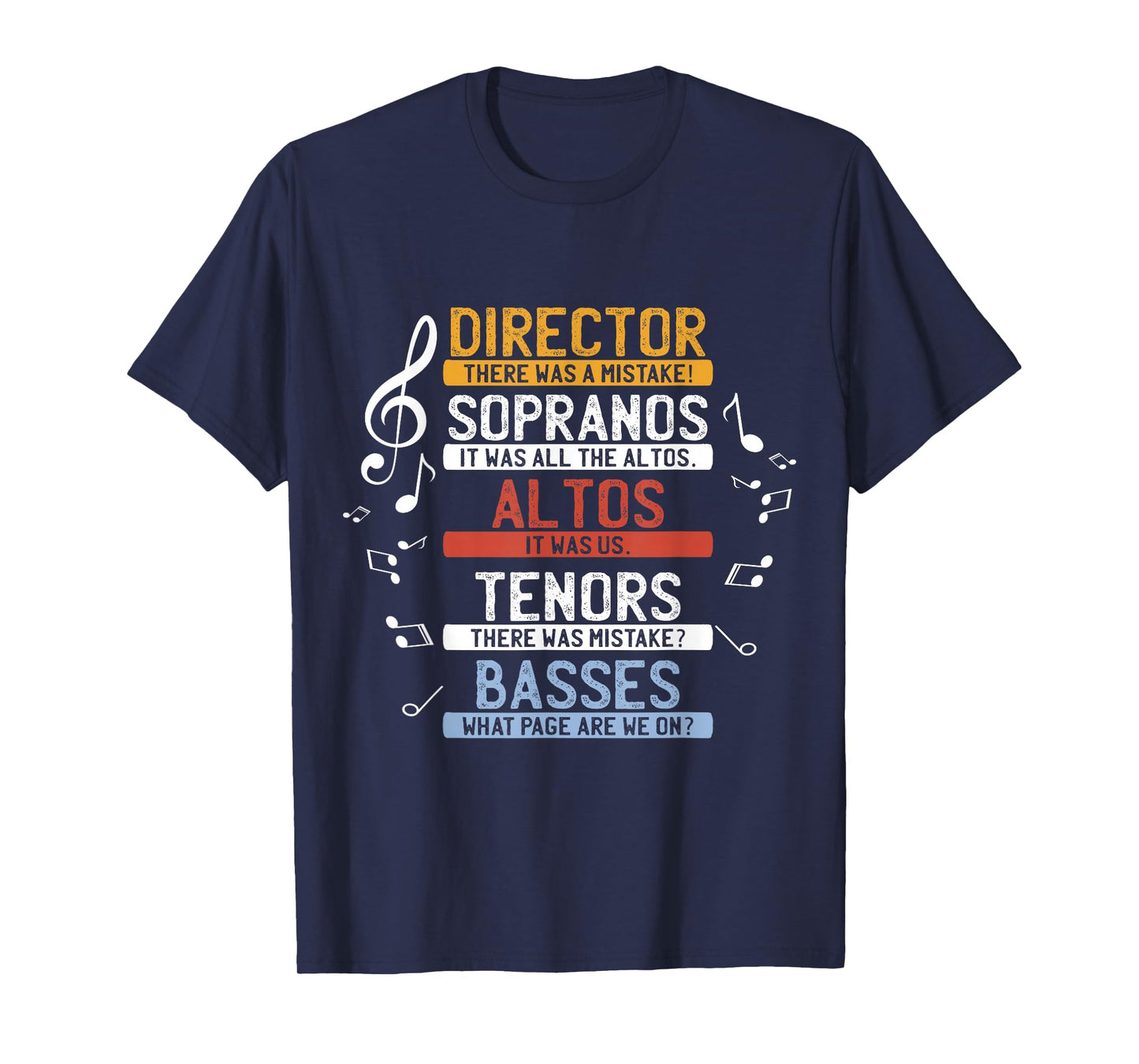 Choir Joke Shirt | Funny Music Singing Tee | Men Women Kids T-Shirt