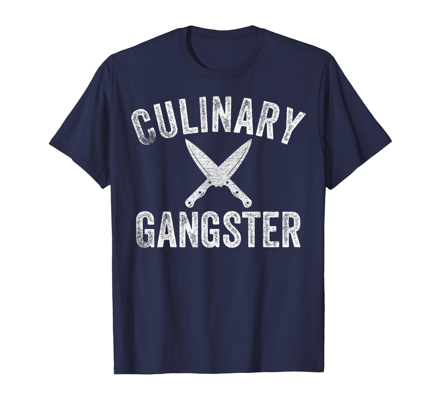 Culinary Gangster Cooking Themed Chefs Cooking Enthusiasts T-Shirt