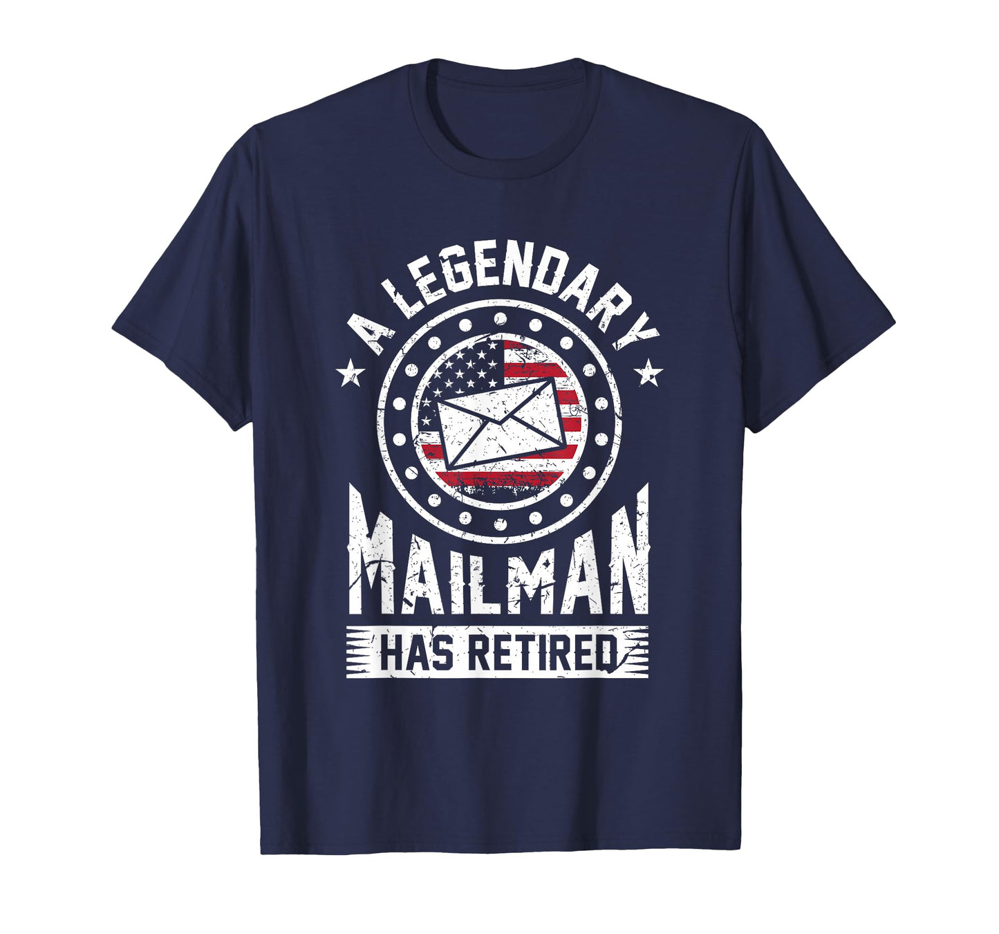 Retired Postal Worker Mailman Postman Post Office Gift T-Shirt