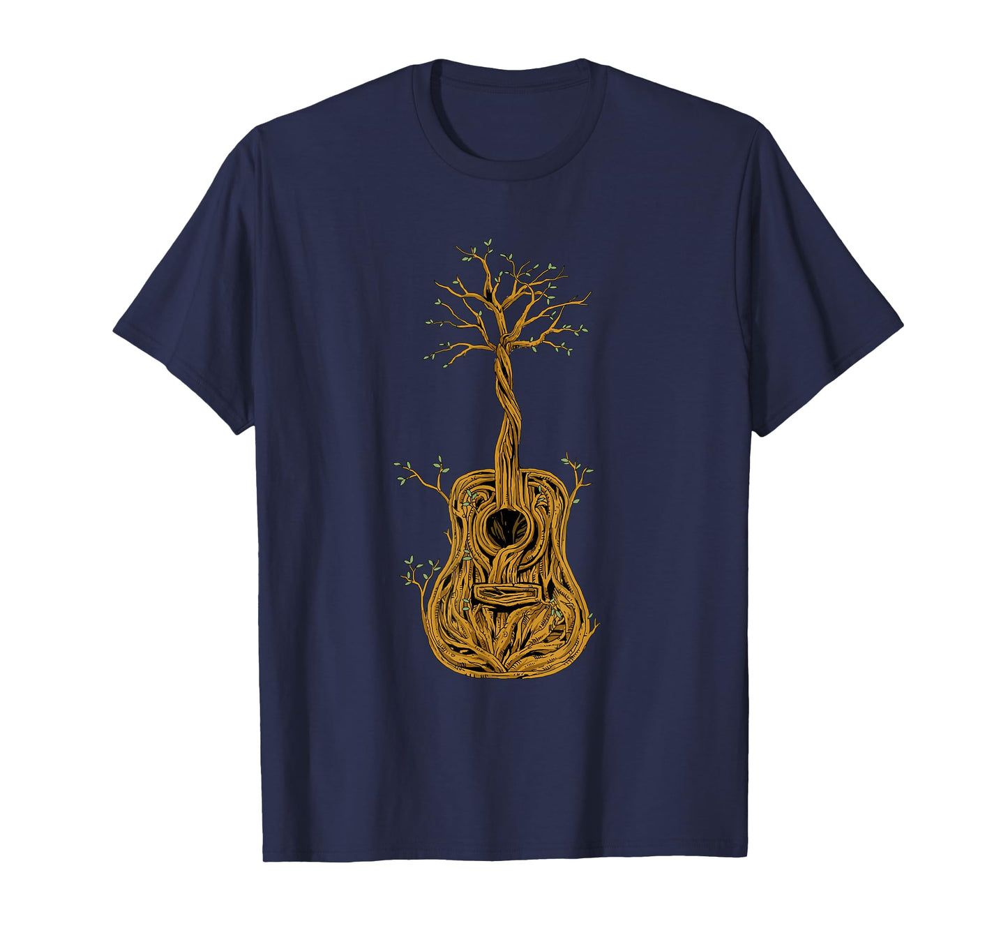 Acoustic Guitar Tree of Life Guitar Player Guitarist T-Shirt
