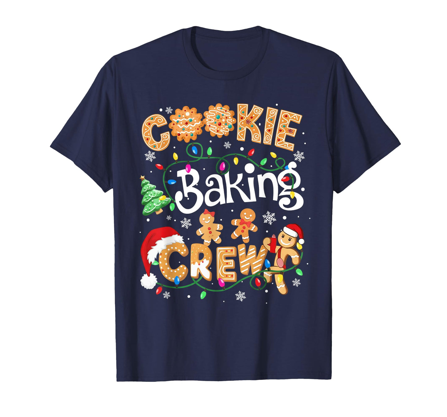 Christmas Cookie Baking Crew Cookie Crew Family Christmas T-Shirt