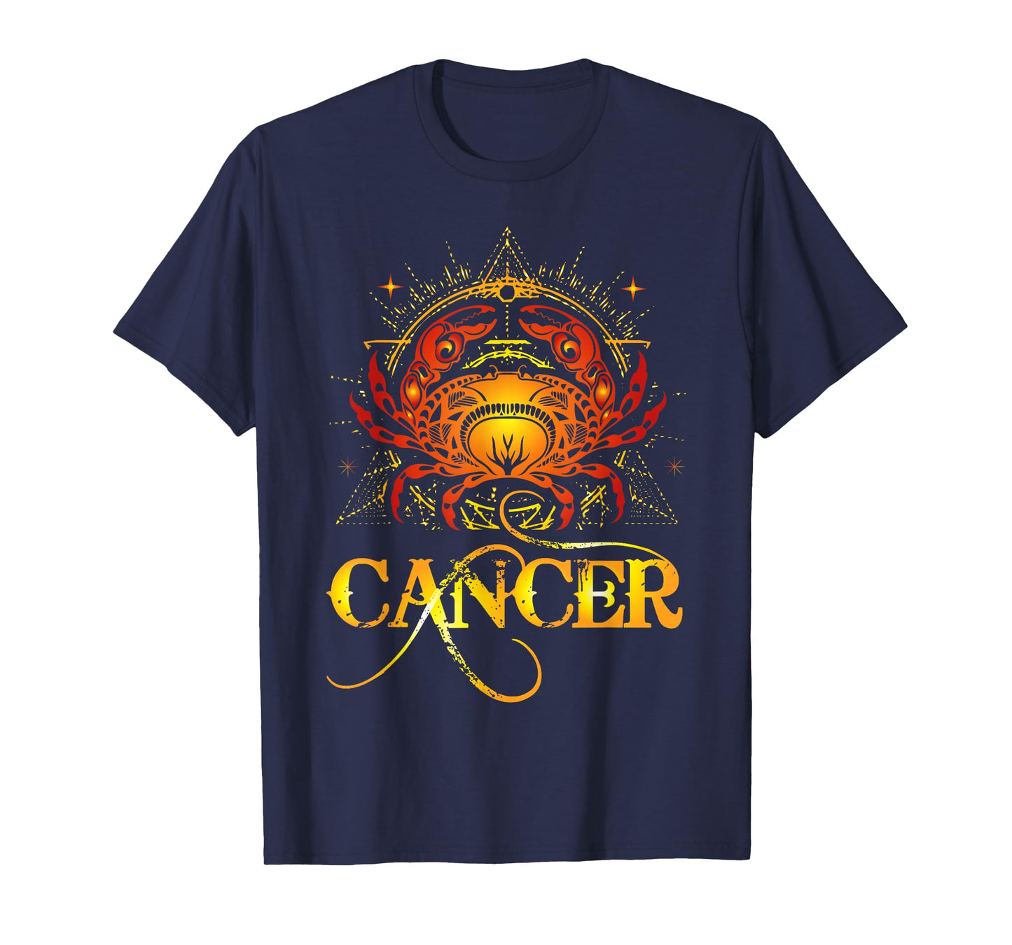 Crab Zodiac Sign Symbol Horoscope Cancer T-Shirt