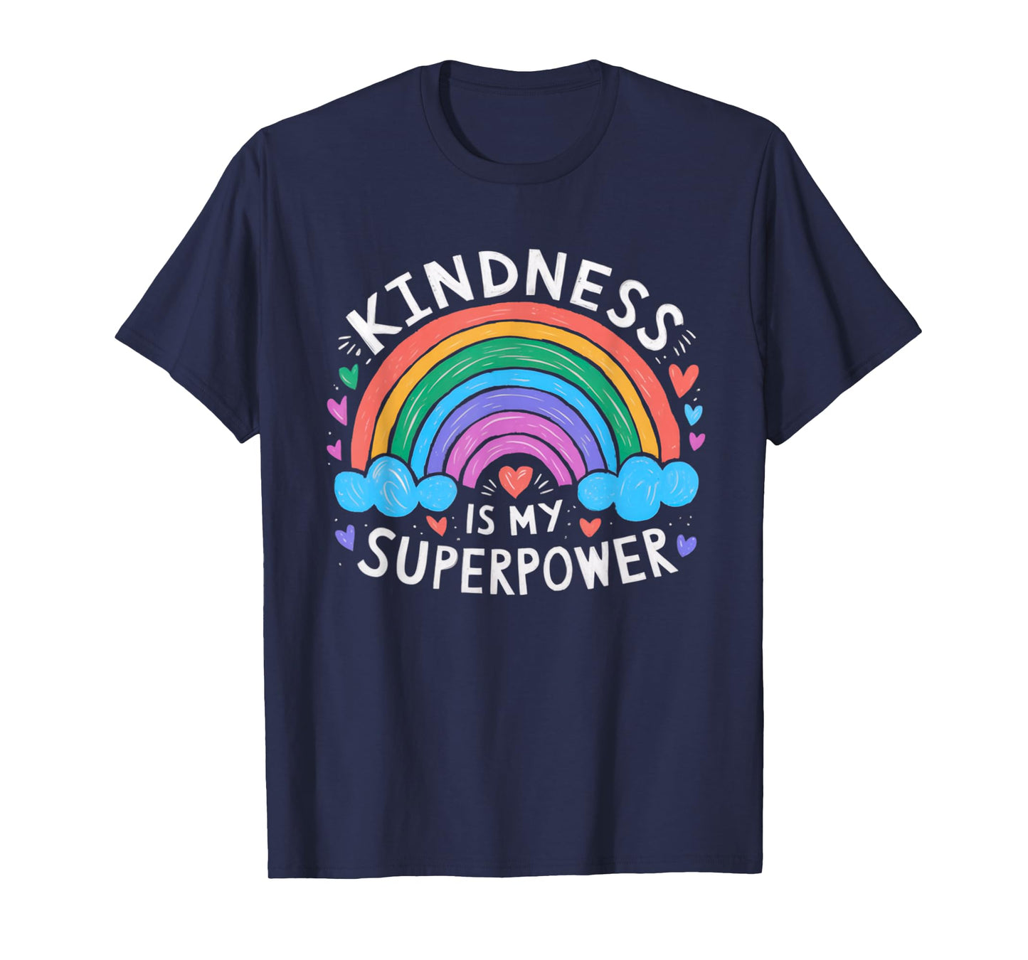 Kindness is My Superpower Unity Day Girls Boys Kids T-Shirt