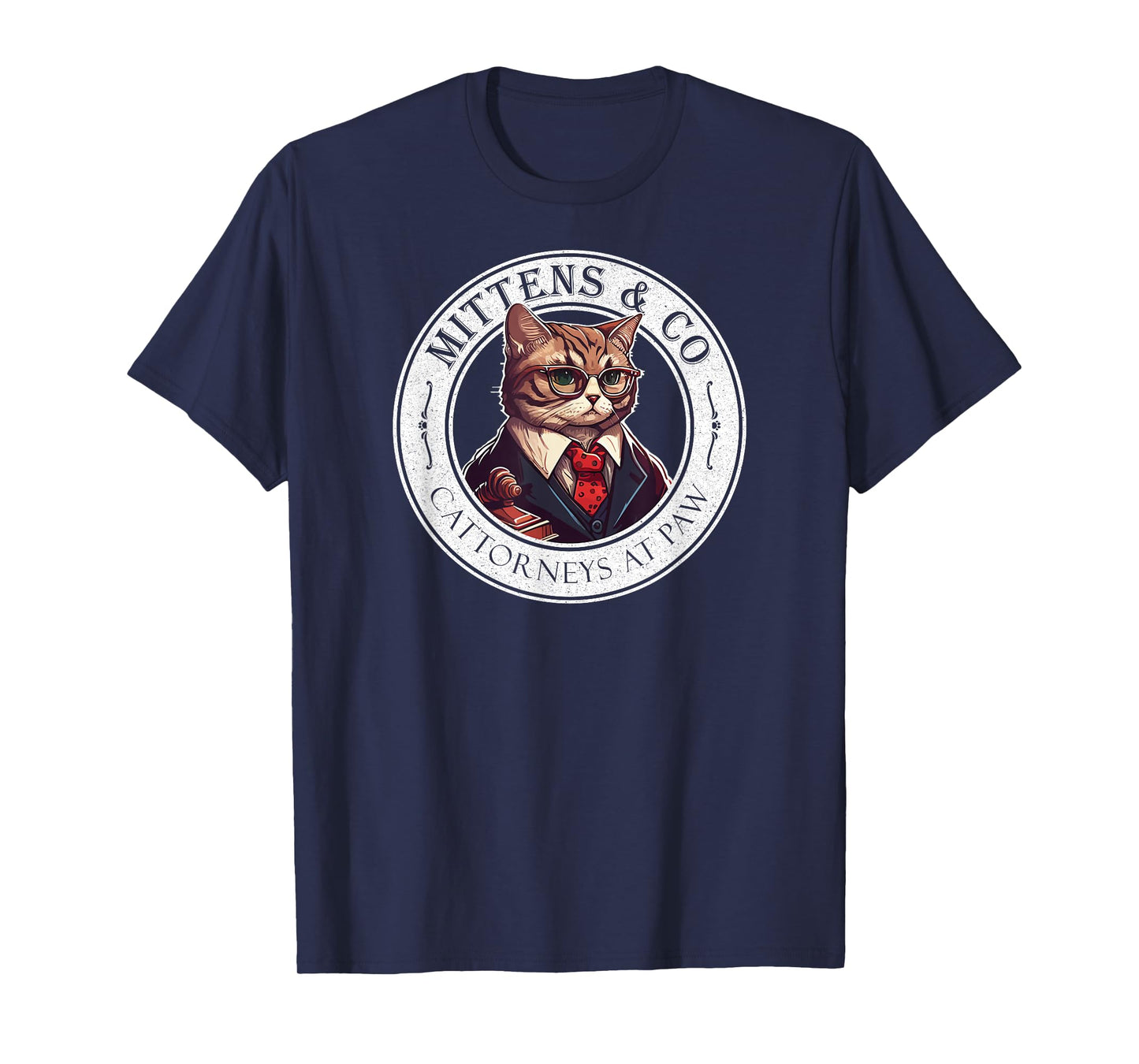 Mittens & Co, Cattorneys At Paw T-Shirt