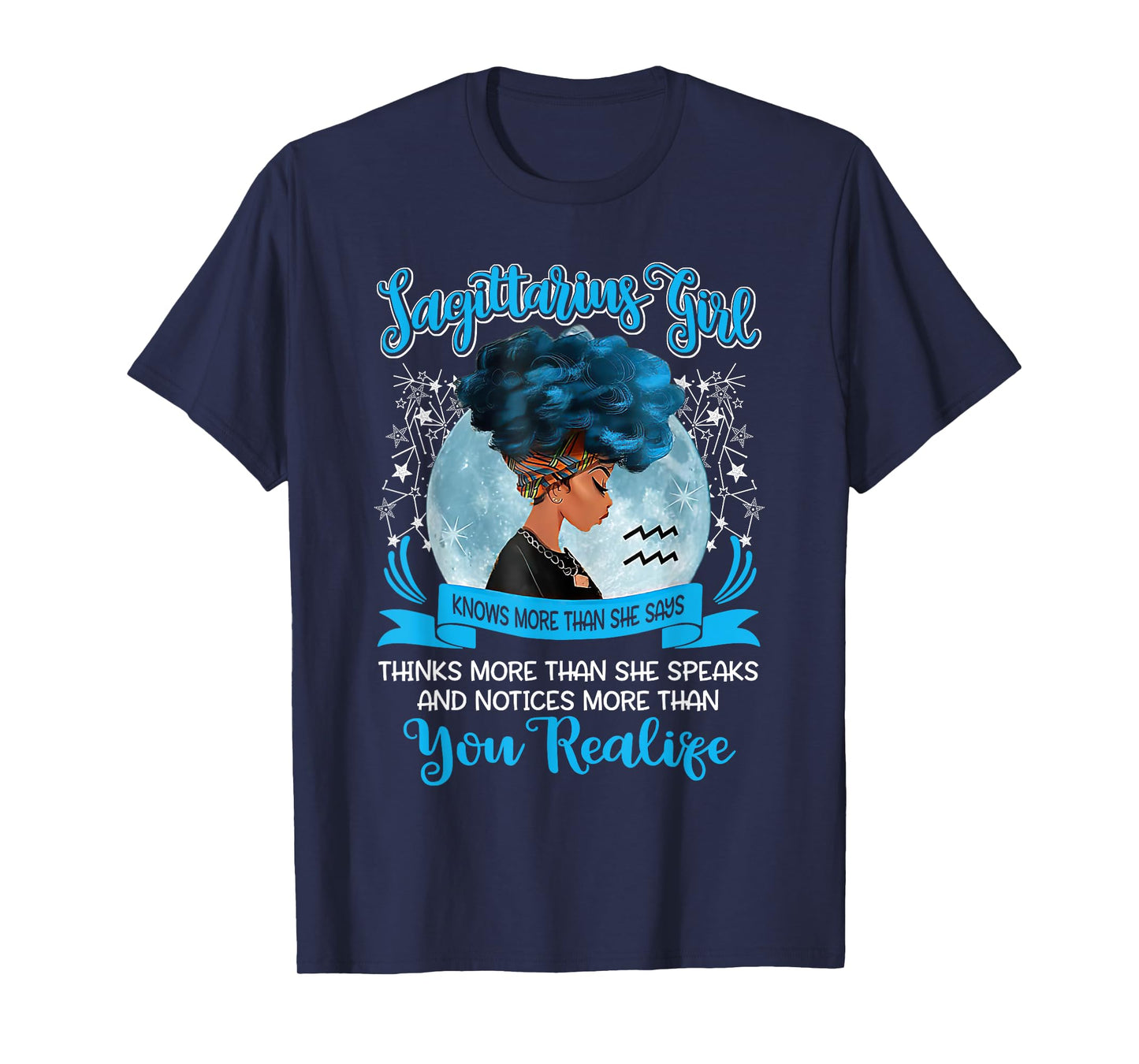 Sagittarius Girl Zodiac Birthday November December Bday Gift T-Shirt