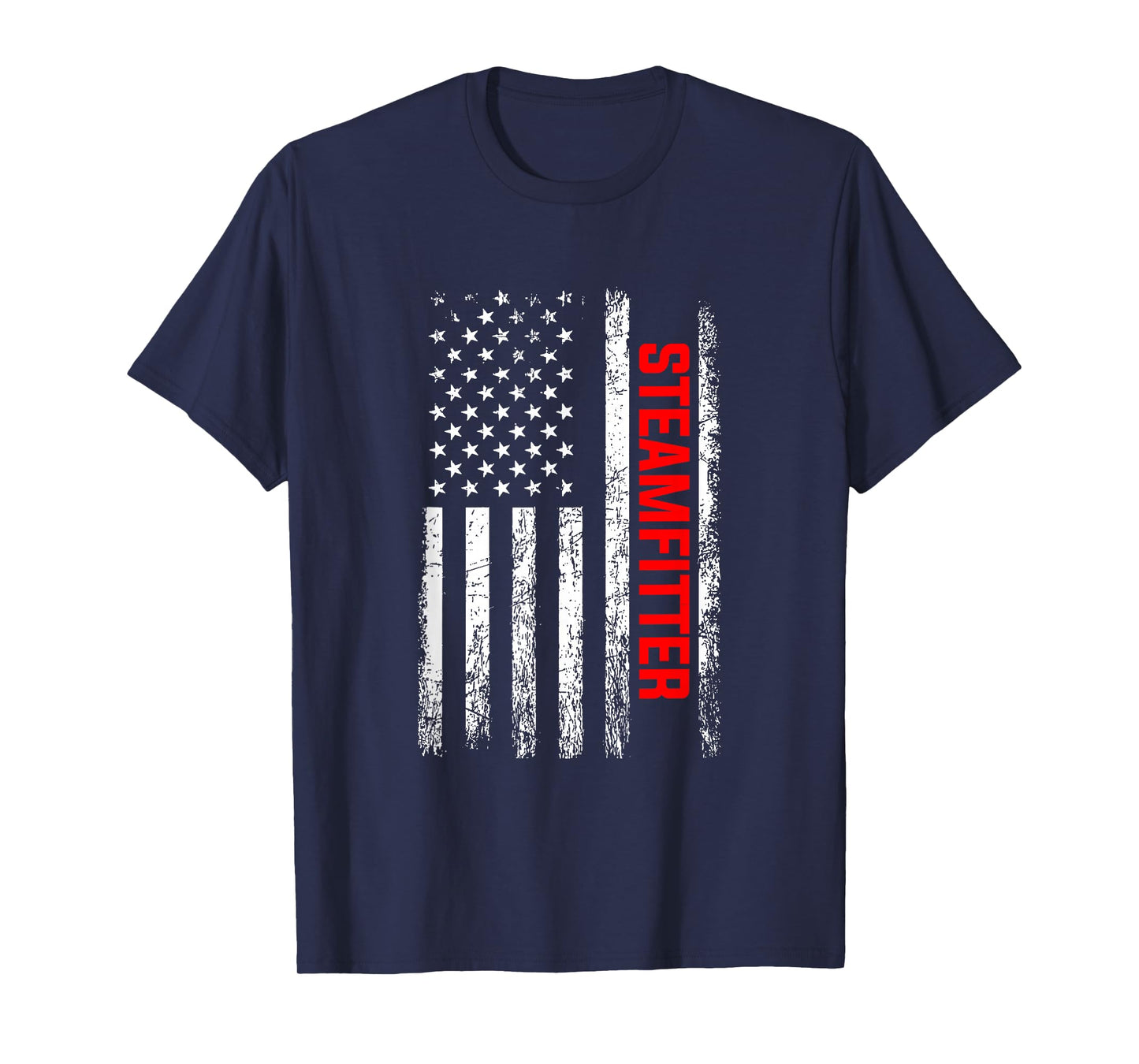 steamfitter american flag, steamfitter T-Shirt