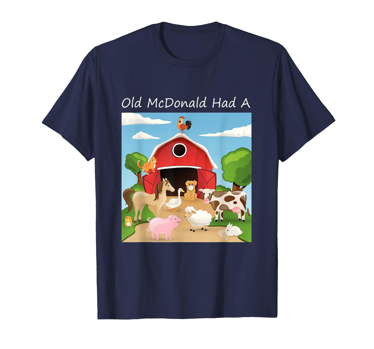 "Old McDonald had a Farm" T-Shirt for Farmers T-Shirt