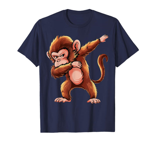 Dabbing Monkey Animal T-Shirt