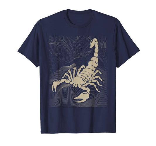Stylish Scorpion - Scorpio Zodiac Arachnid Animal Lover T-Shirt