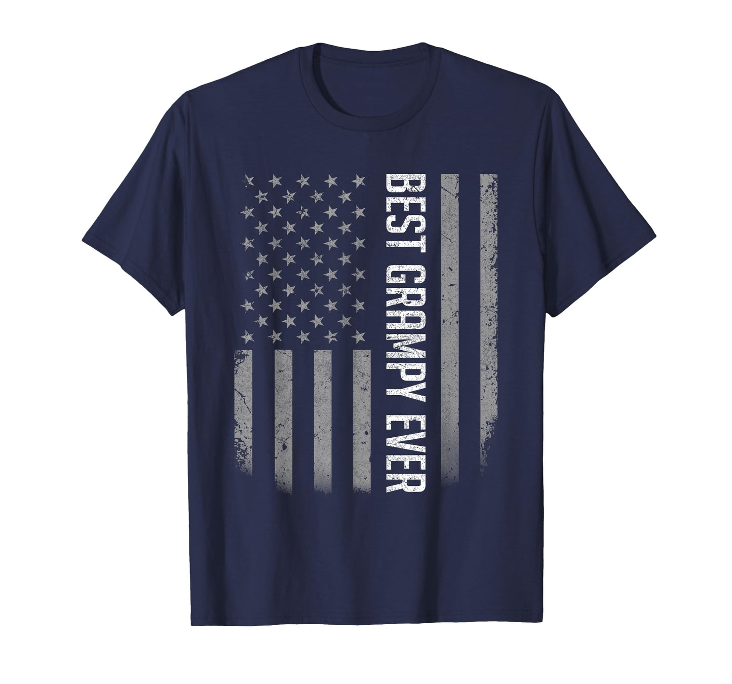 Best Grampy Ever American Flag Shirt Gifts for Father's Day T-Shirt