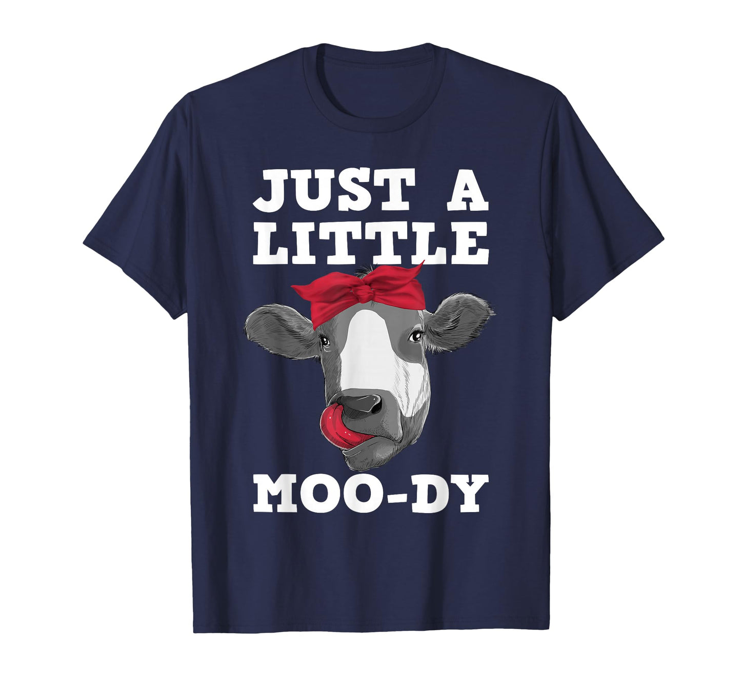 Cute Cow Design For Men Women Dairy Cow Lover Cattle Farming T-Shirt