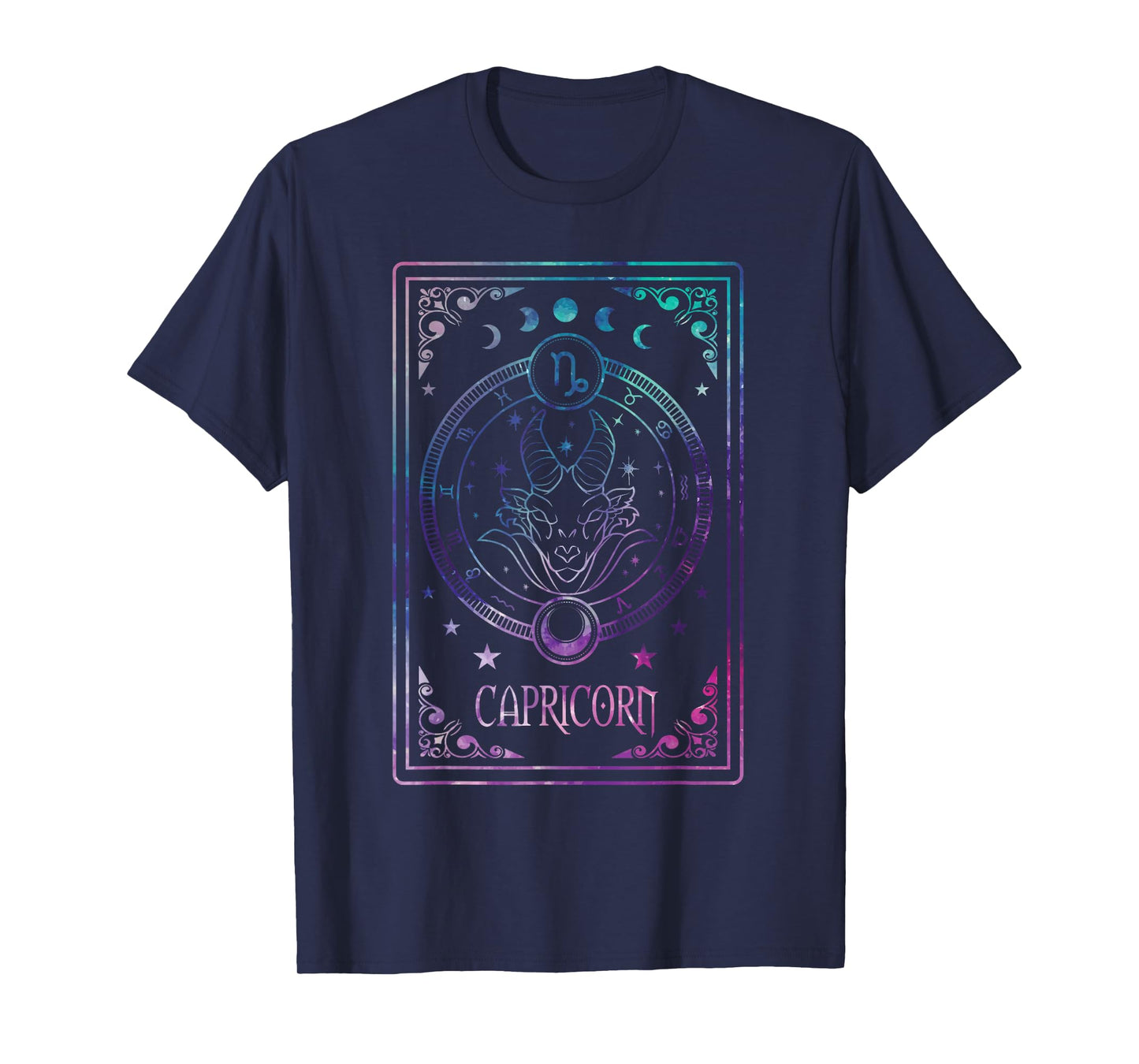 Capricorn Tarot December January Birthday Astrology Zodiac T-Shirt