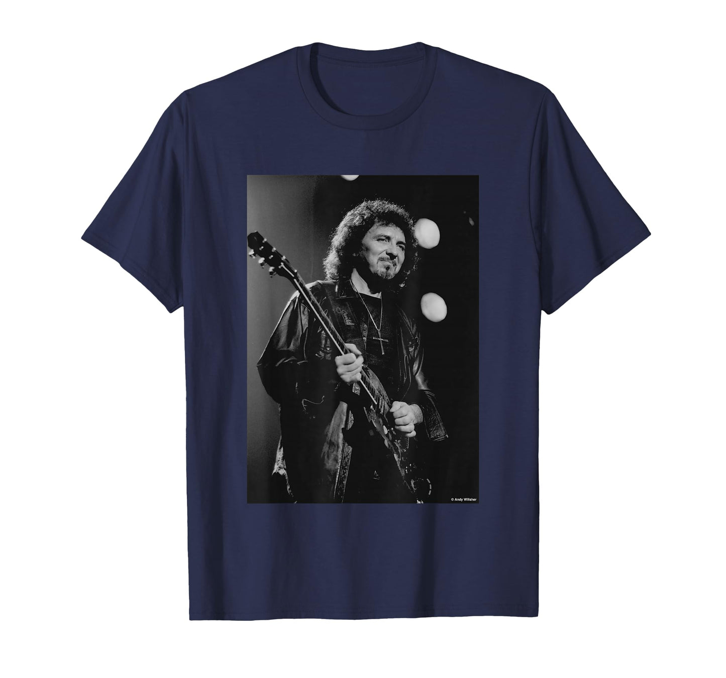 Tony Iomi Black Sabbath Live Birmingham By Andy Willsher T-Shirt