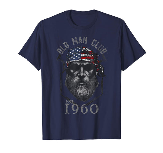Old Man Club: Established 1960 T-Shirt T-Shirt