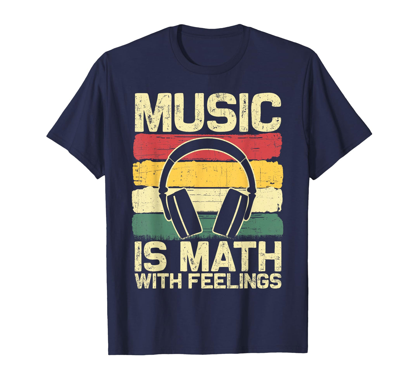 Funny Music Shirt for Men Women Math Teacher Music Lover T-Shirt