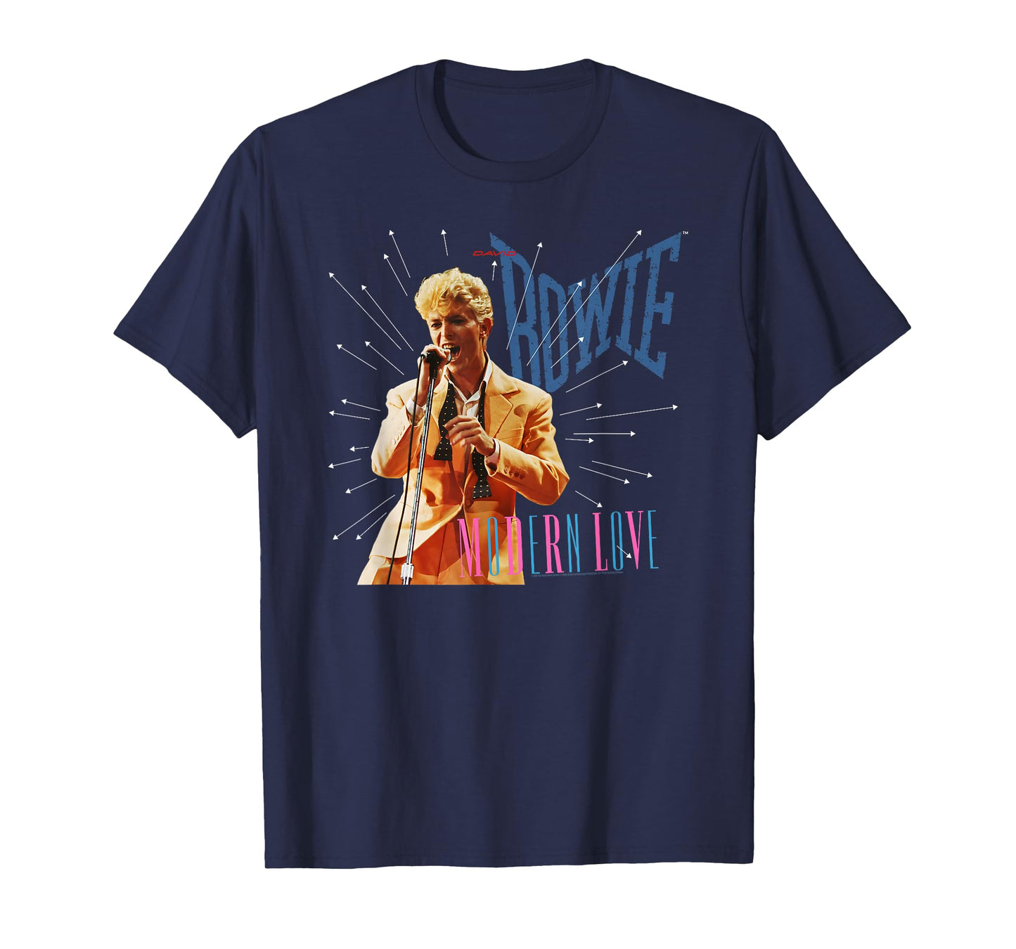 David Bowie Modern Love Photo by Denis O’Regan T-Shirt