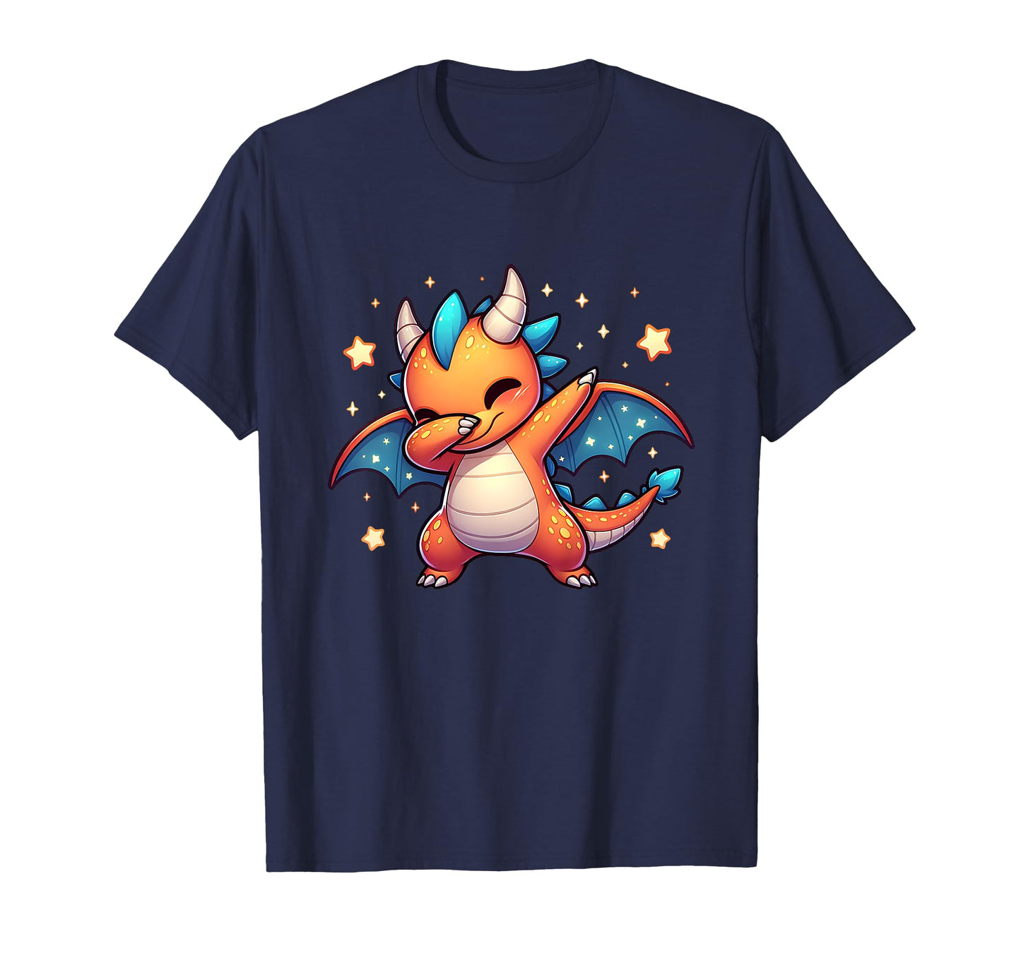 Dragon Dabbing Cute Ren Faire Graphic Toddler Girl Boy Funny T-Shirt