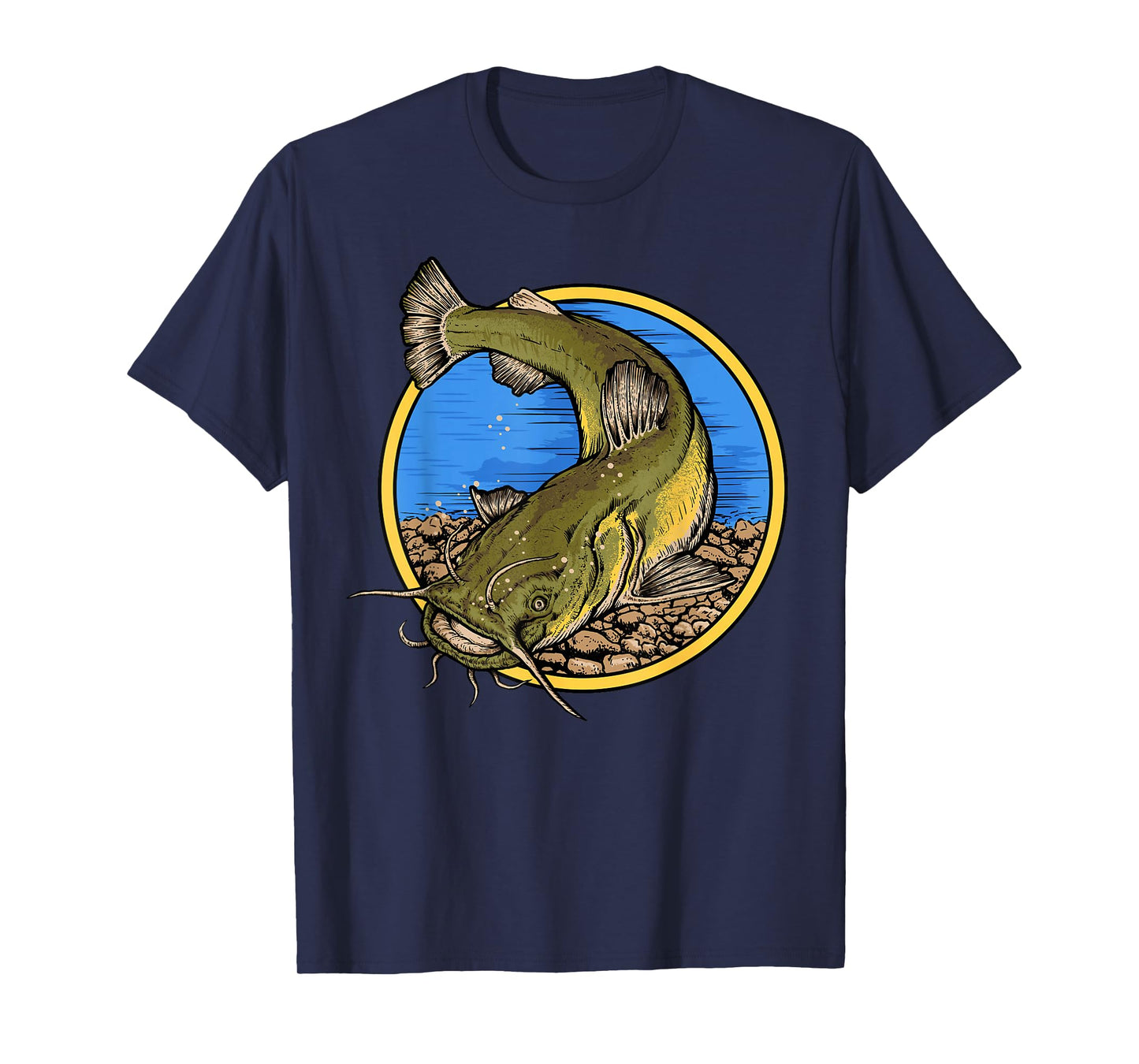 Flathead Catfish Fishing T-Shirt