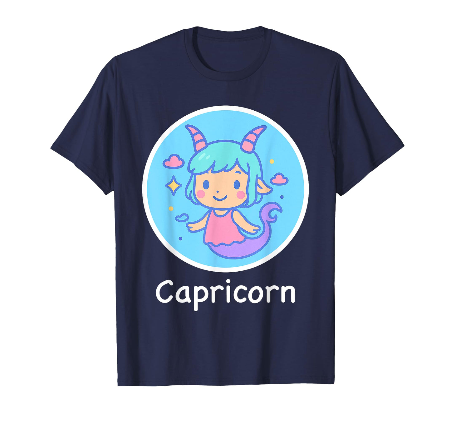 Capricorn Cute Kawaii Zodiac T-Shirt