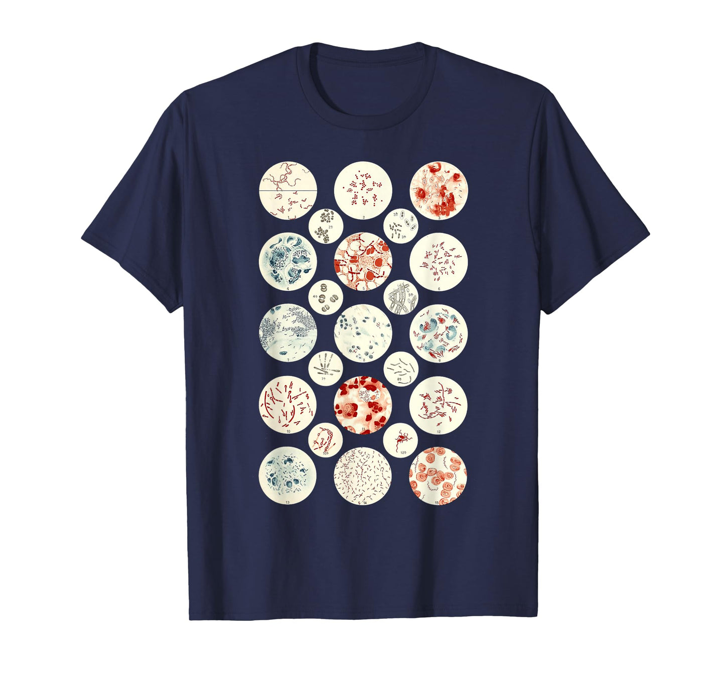 Bacteria funny Microbiology Bacteria Science Tiny Microbes T-Shirt