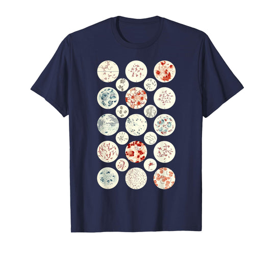 Bacteria funny Microbiology Bacteria Science Tiny Microbes T-Shirt