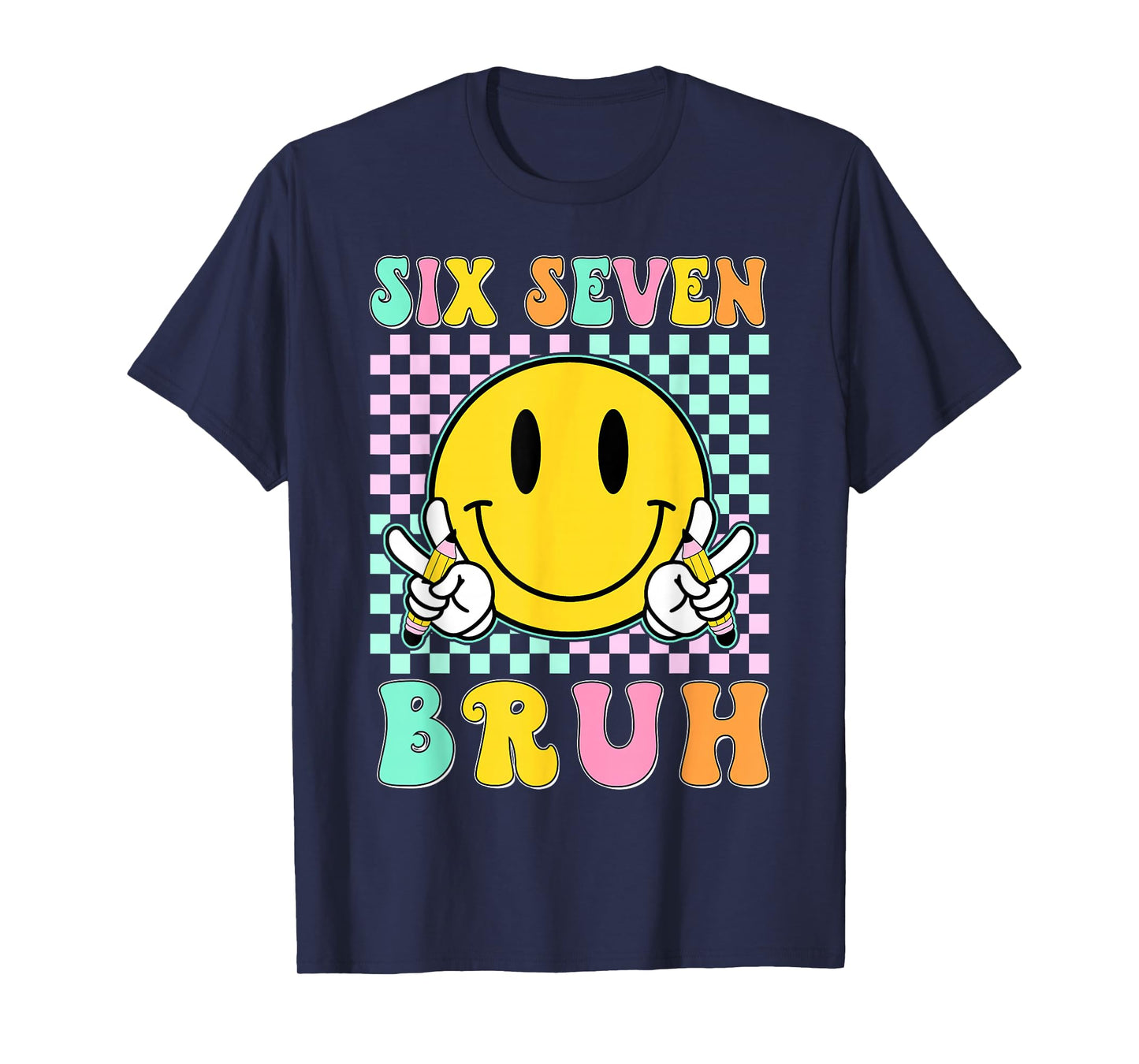 67th Day of School Shirt Six Seven Bruh Teacher Boy Girls T-Shirt