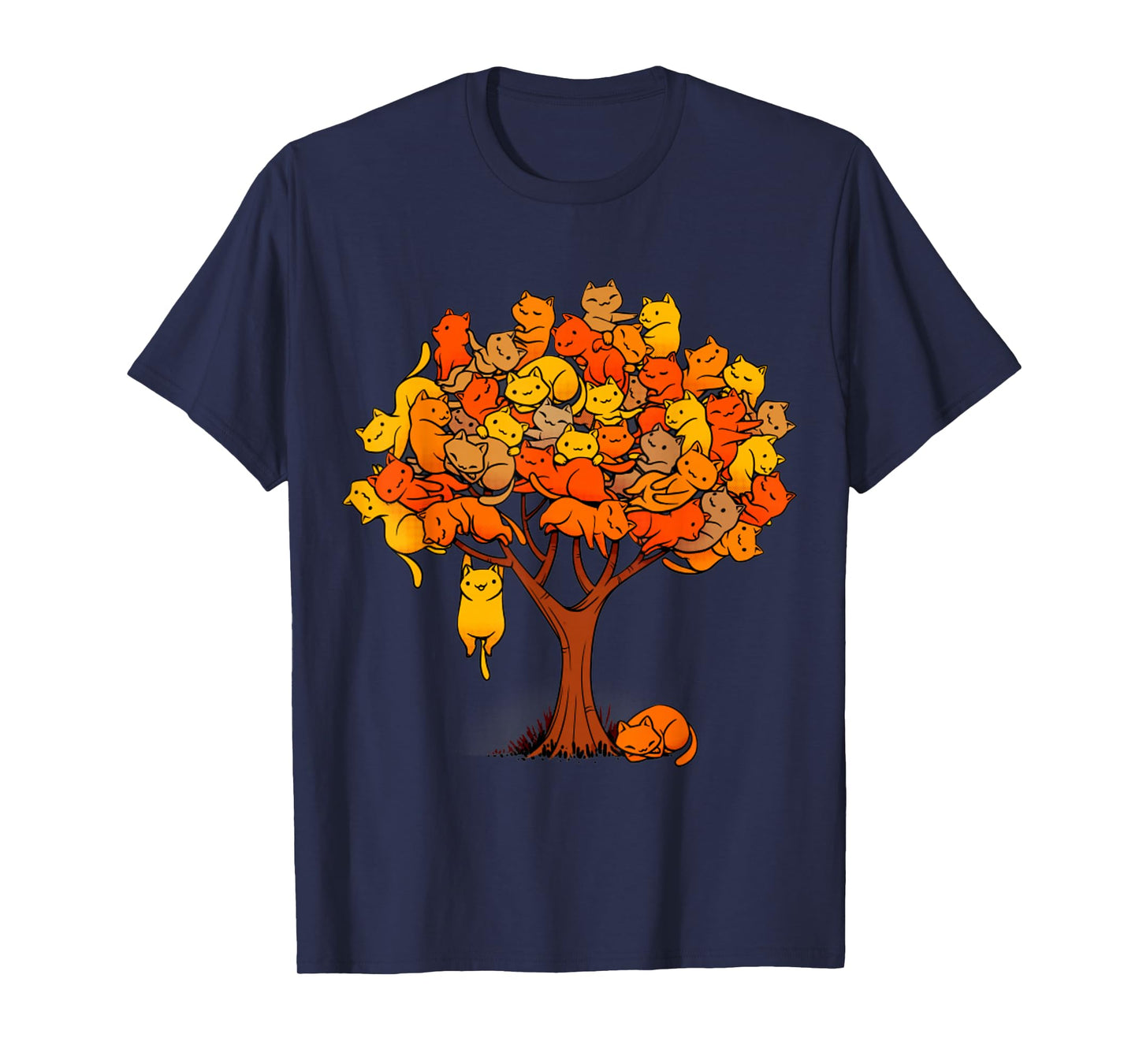 Cat Tree Funny Animal Plant Pet Lover T-Shirt