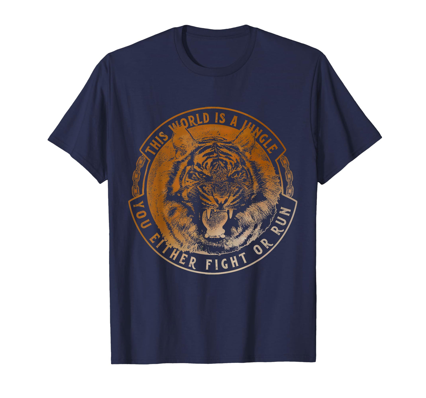 Graphic TShirts for Men This World is a Jungle Tiger Tee T-Shirt