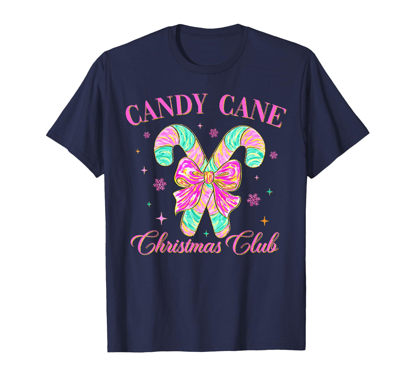 Candy Cane for Youth Women Kids Men Girls Teacher Christmas T-Shirt