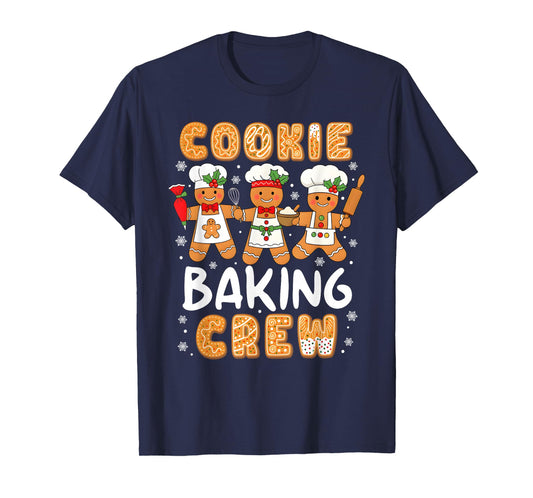 Christmas Cookie Baking Crew Family Baking Team Funny Cookie T-Shirt