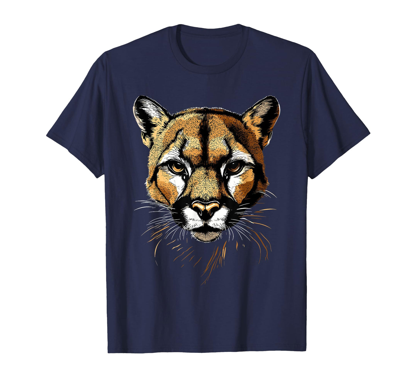 Puma Big Cat Mountain Lion Cougars Pumas Panther Cute Cougar T-Shirt