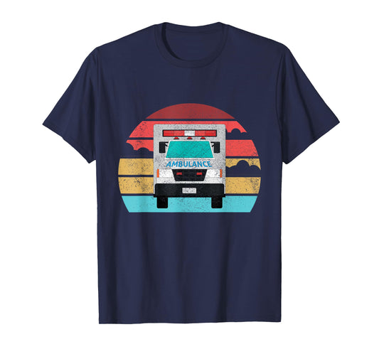Ambulance Truck Birthday EMT for Boys Girls Toddlers T-Shirt