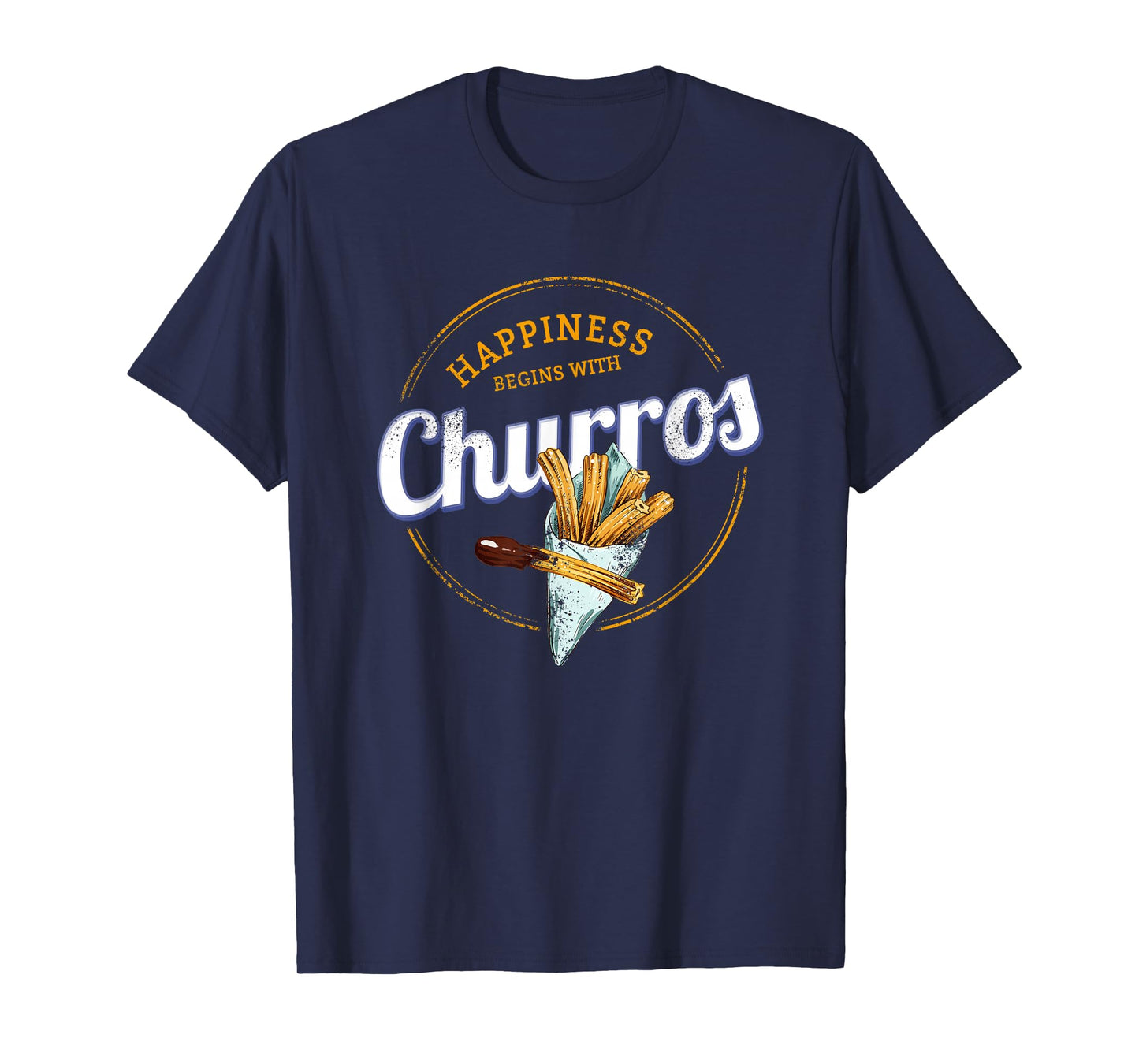 Churros Snack Vintage Dessert Retro Street Food Souvenir T-Shirt