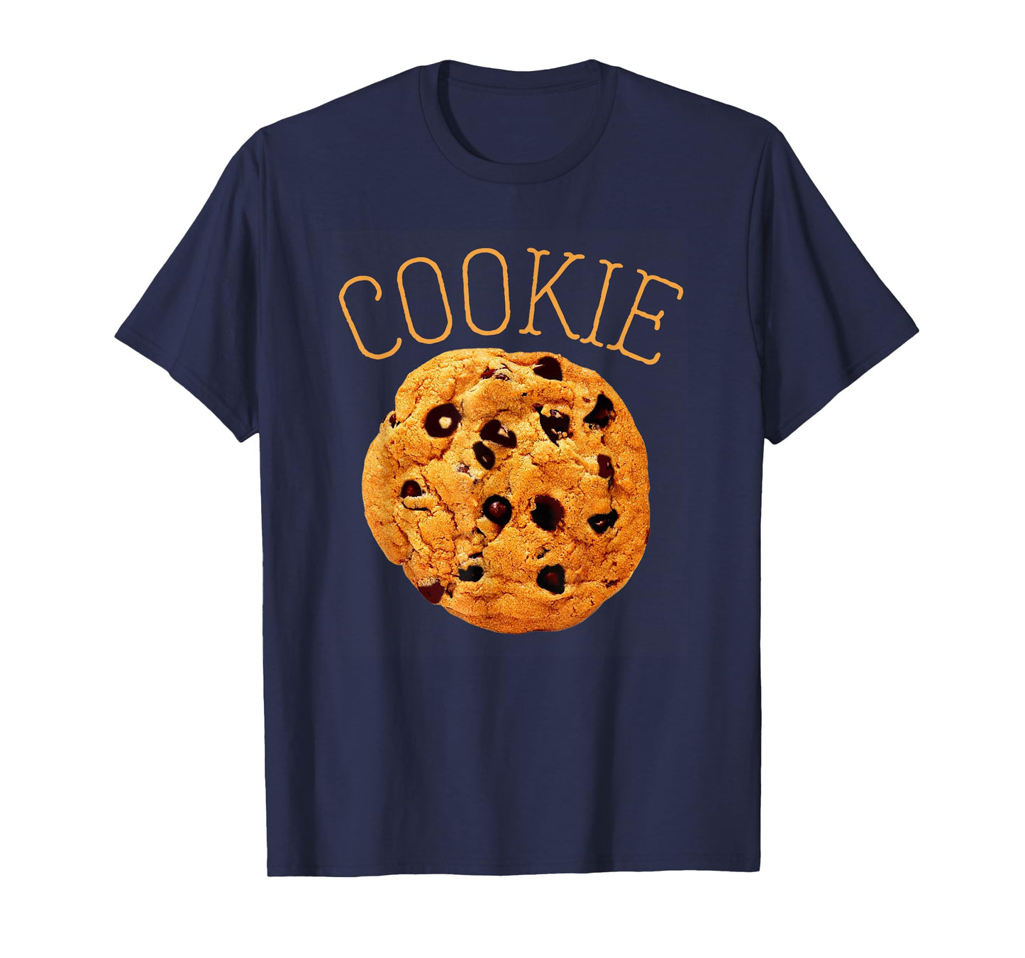 Cookie Adult Kids Men Women Chocolate Cookie Costume T-Shirt