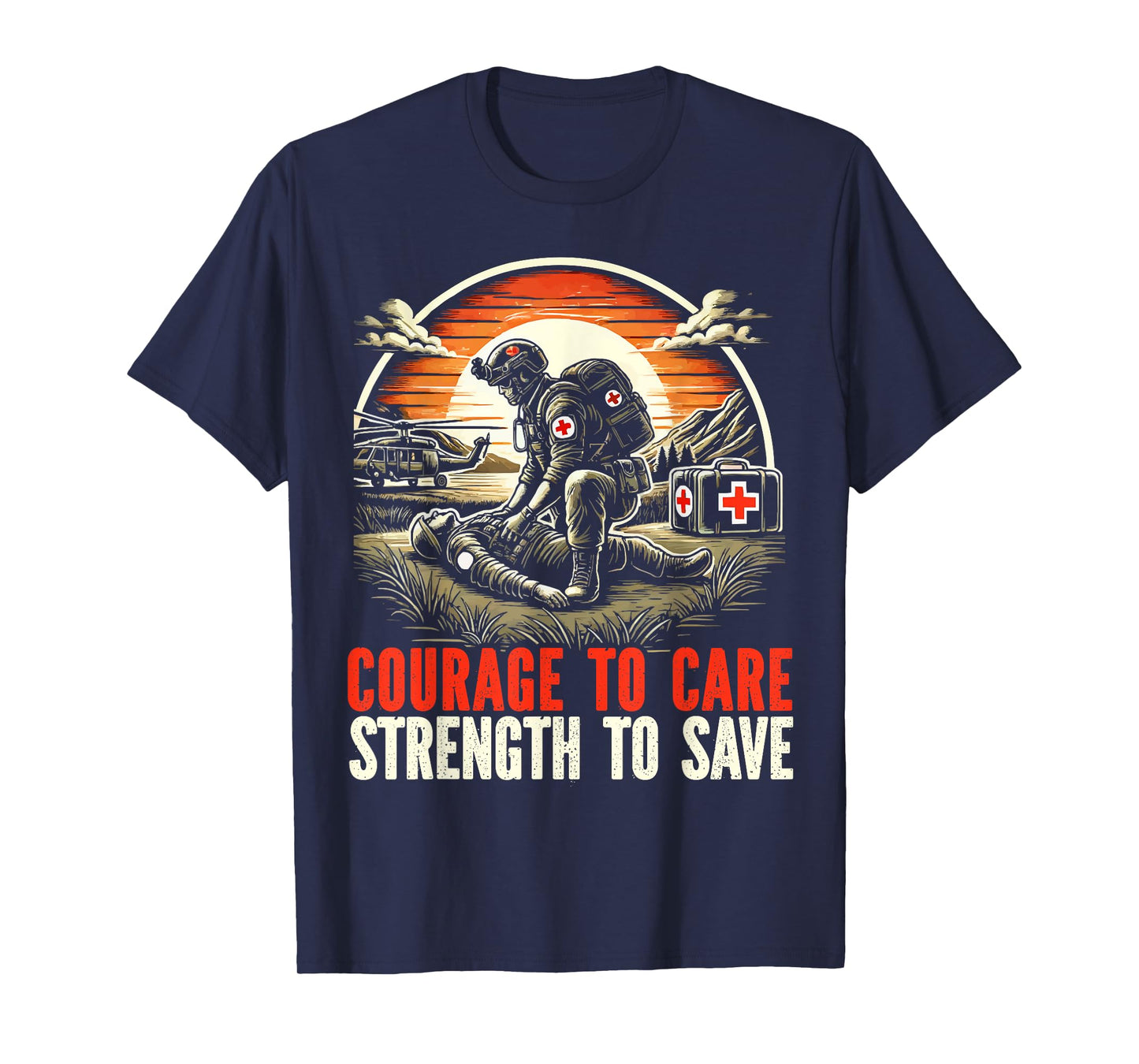 Combat Medic First Aid Field Medic Military T-Shirt