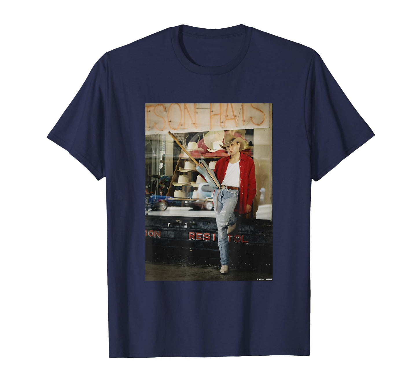 Dwight Yoakam Songwriter This Time Michael Grecco T-Shirt