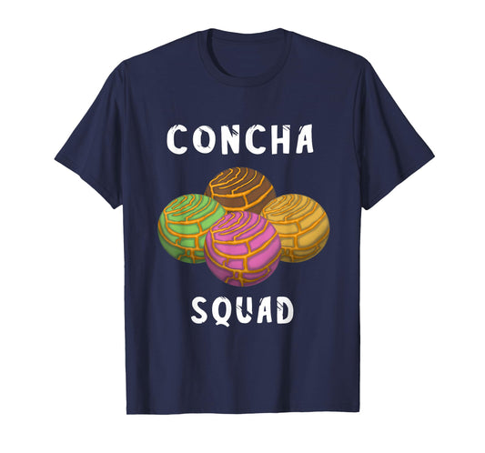 Concha Squad Spanish Conchas Bread Mexicana Team T-Shirt