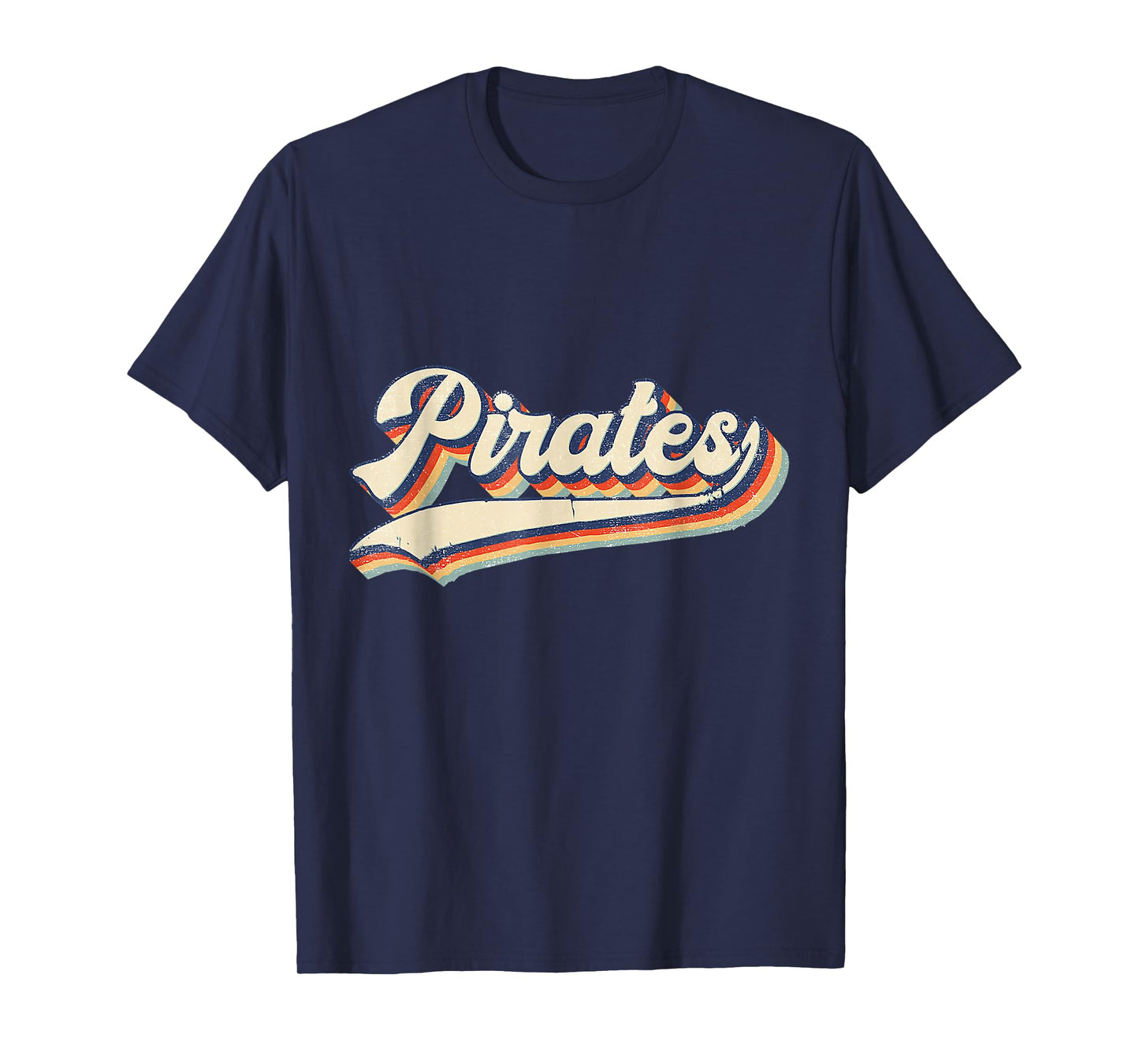 Pirates Sports Name Vintage Retro for Men Women Boy Girl T-Shirt