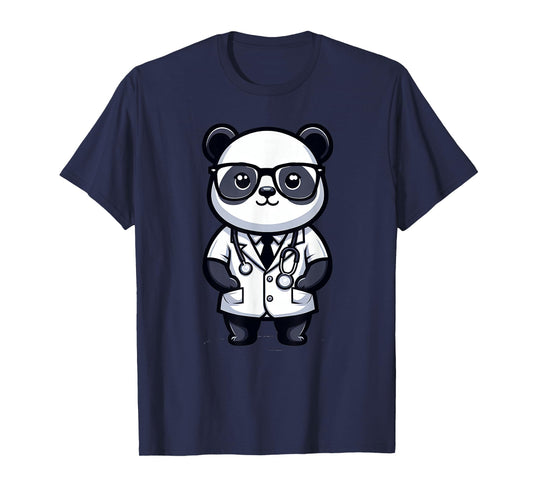 Cute Panda Doctor T-Shirt