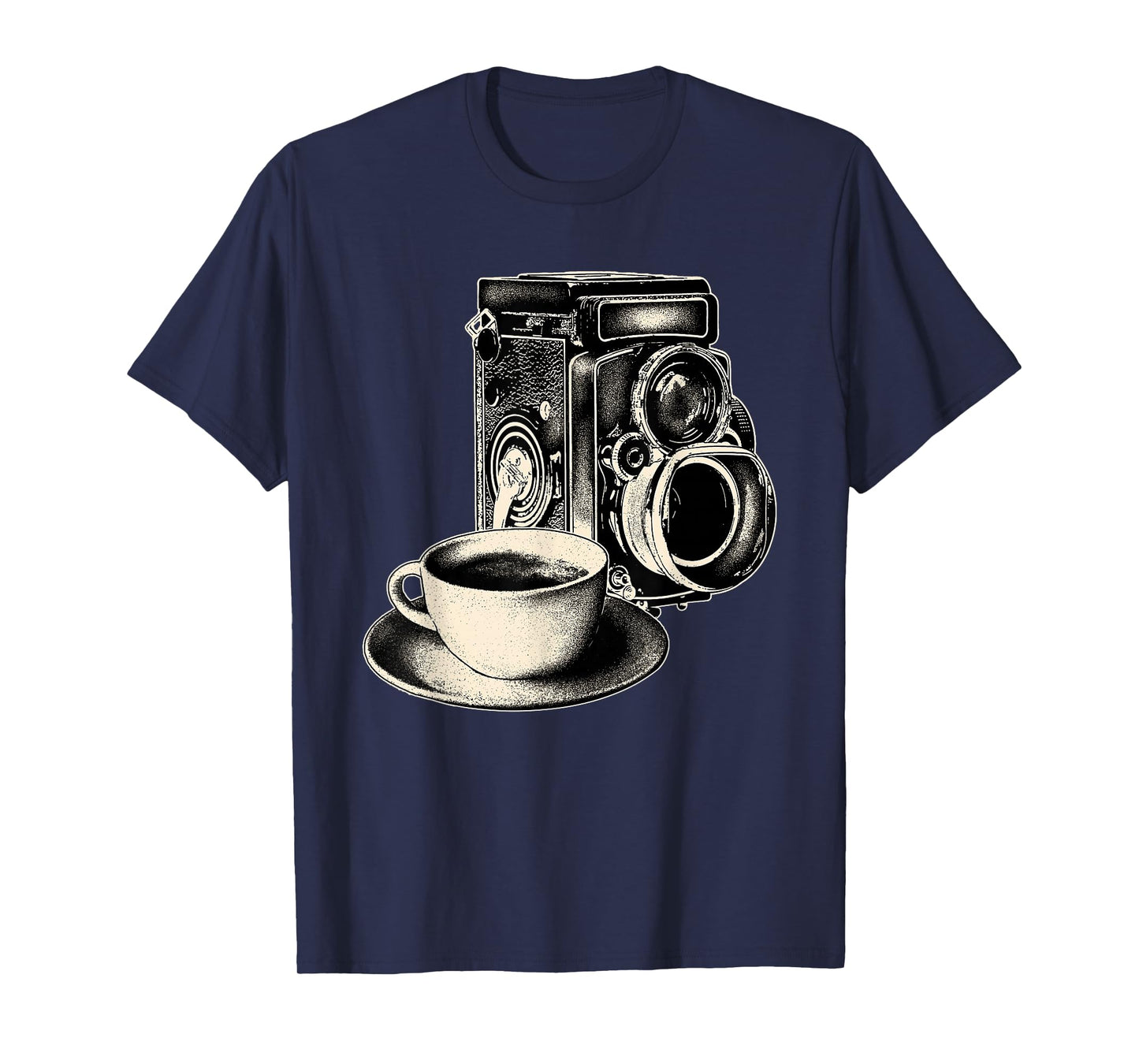 Camera Photography Coffee Lover Photographer Videographers T-Shirt
