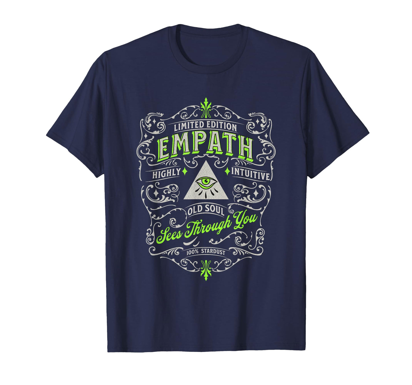 Empath Intuitive Pisces Psychic HSP Lightworker Third Eye T-Shirt
