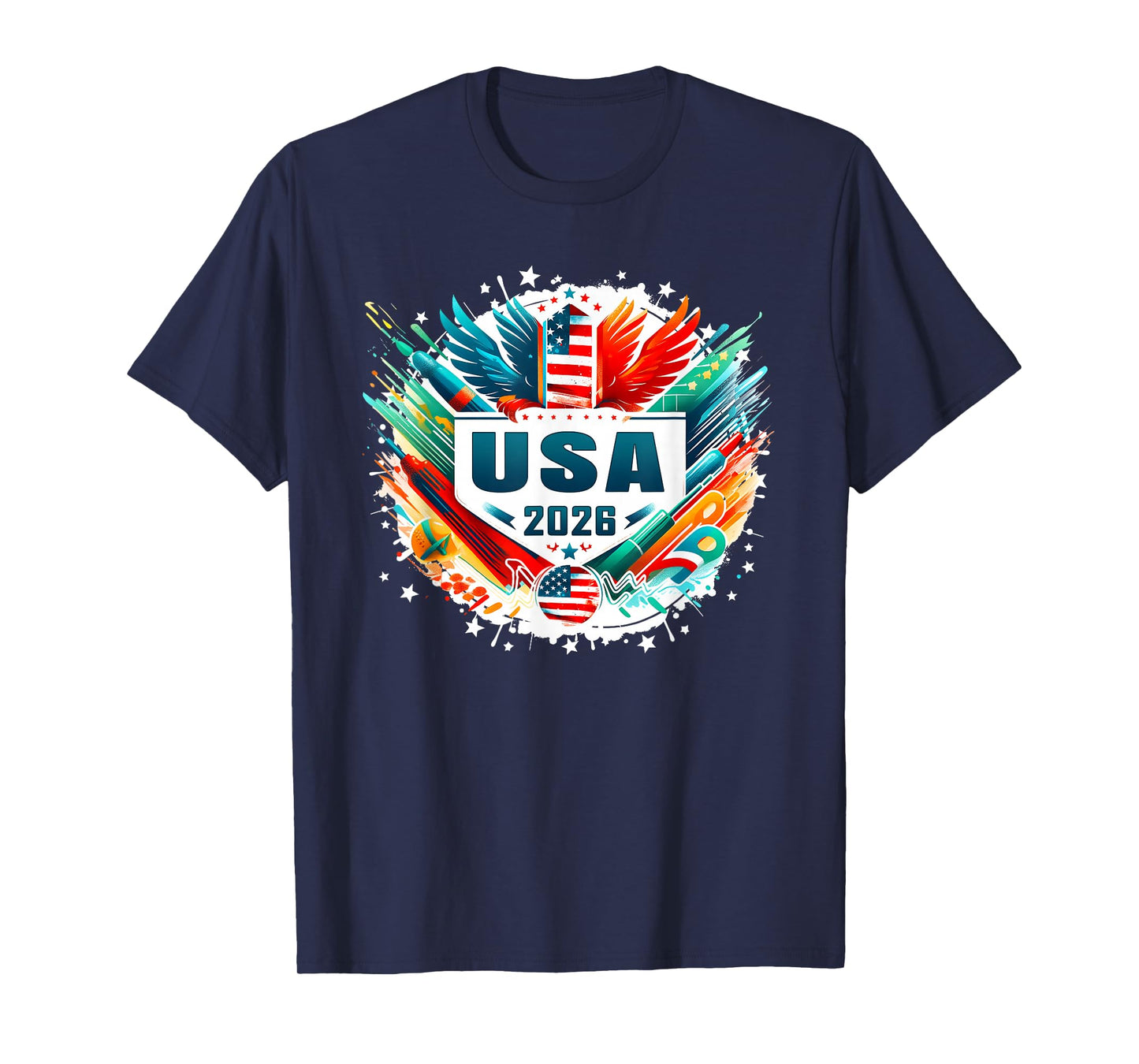 USA 2026 Go United States Sport USA Team 2026 USA T-Shirt