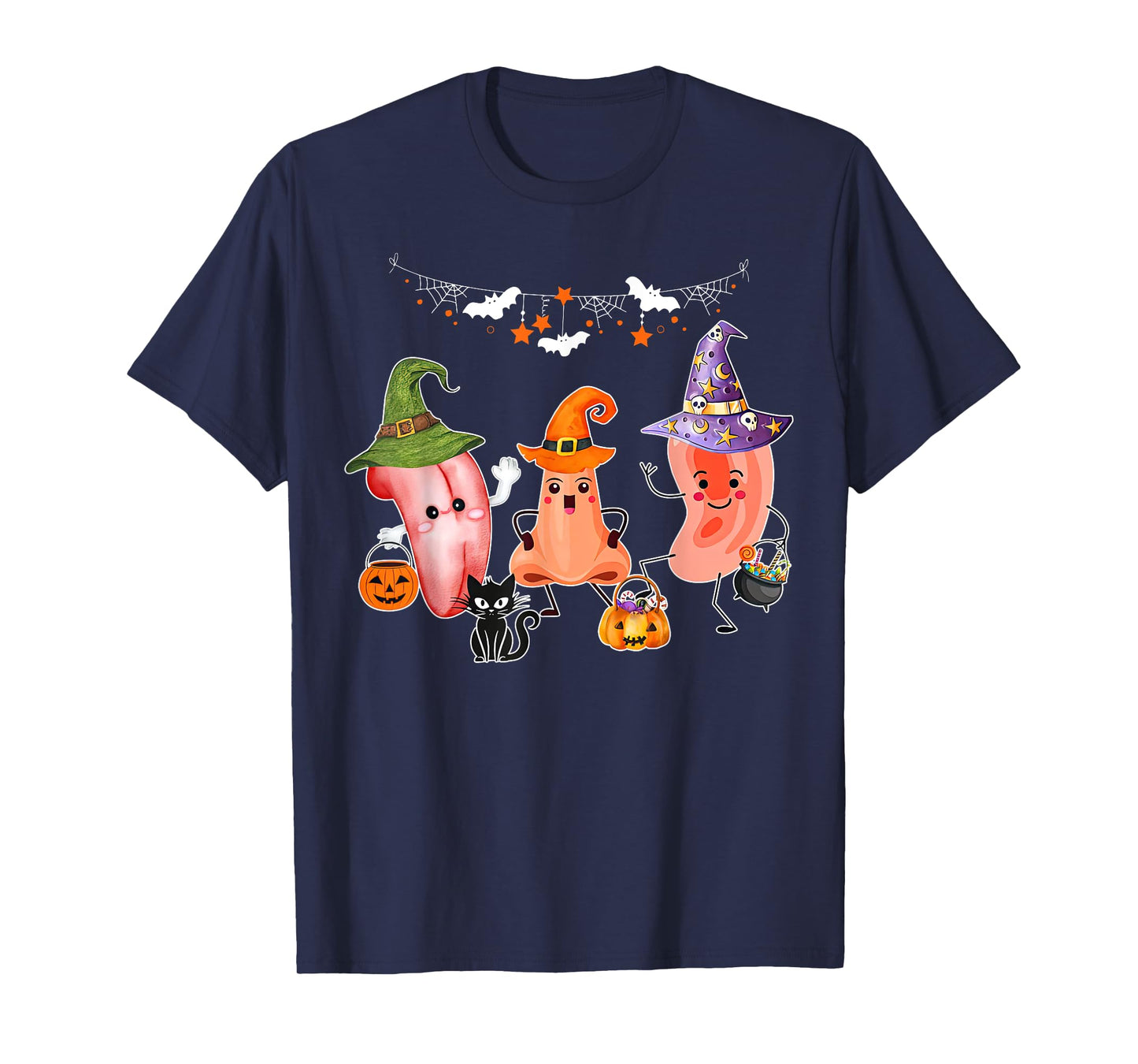 Otolaryngologist Halloween Spooky ENT Ear Nose And Throat T-Shirt