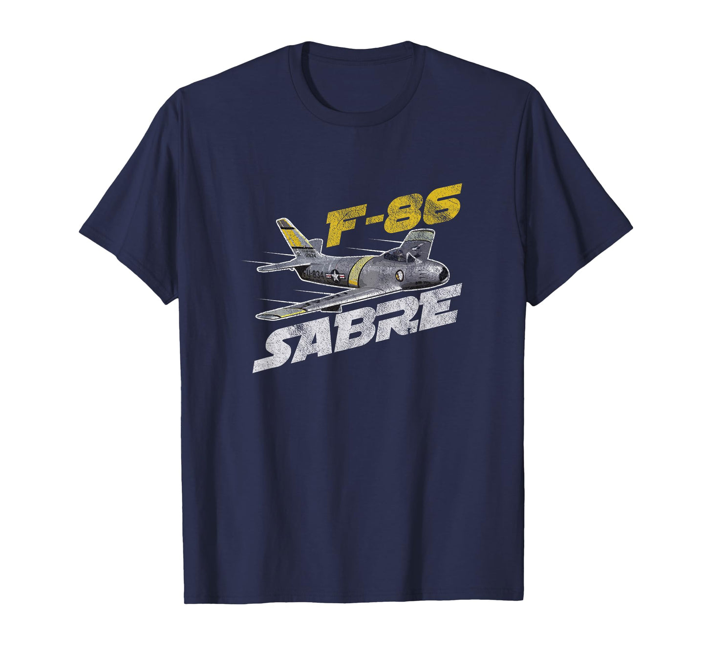 F-86 Sabre Jet Shirt Vintage Machine Veteran Pilot Tee T-Shirt