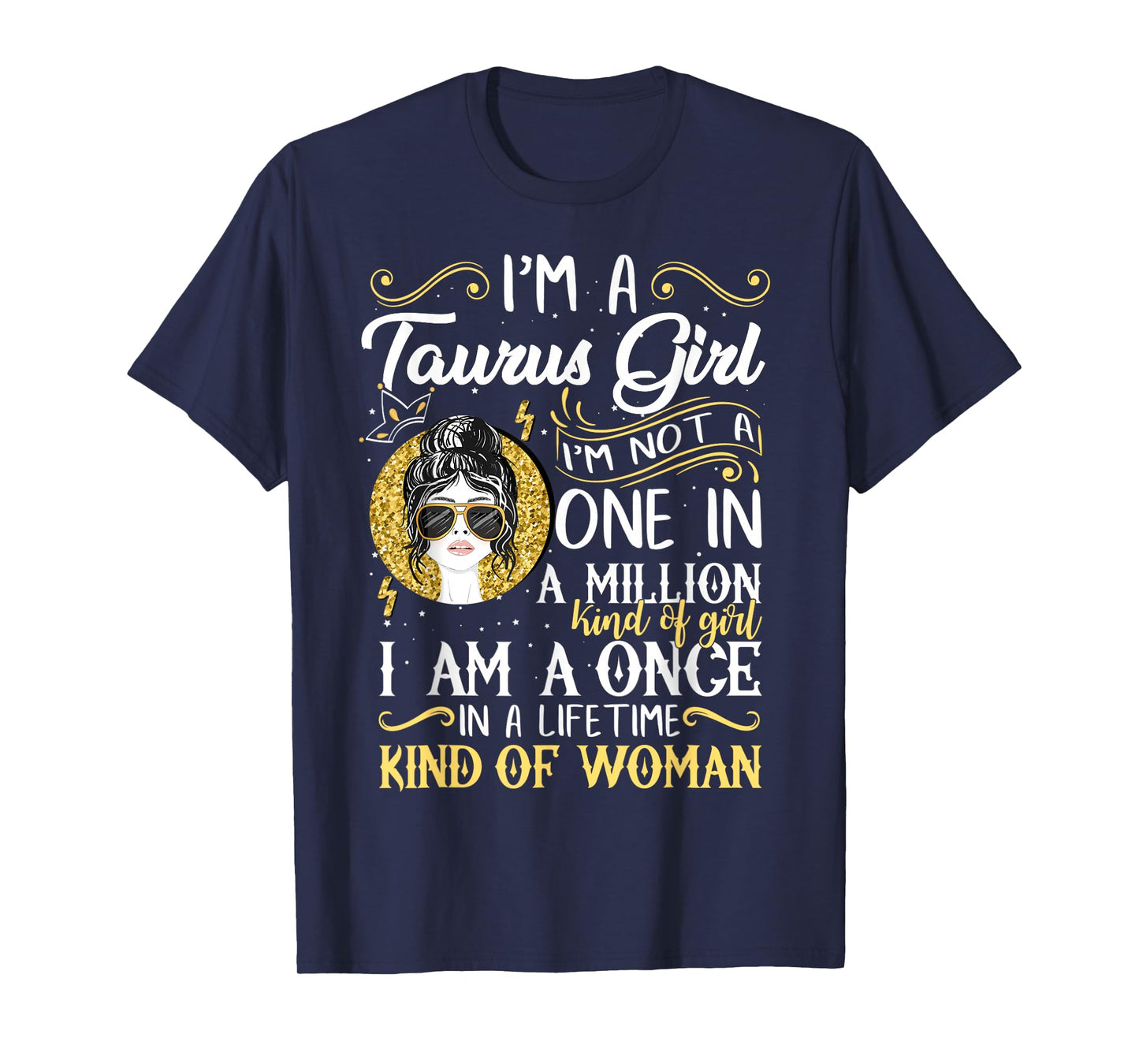 I'm A Taurus Girl Women April May Birthday Gifts T-Shirt