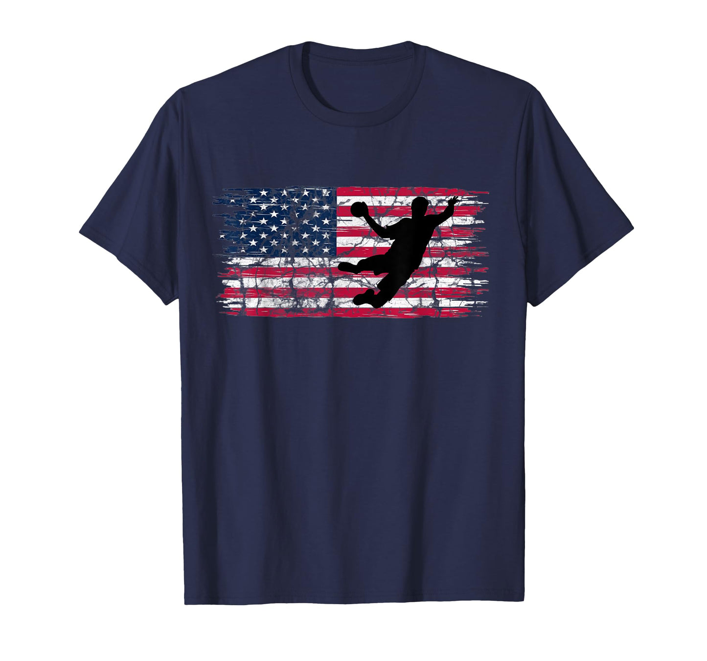 Handball USA flag Handball player T-Shirt