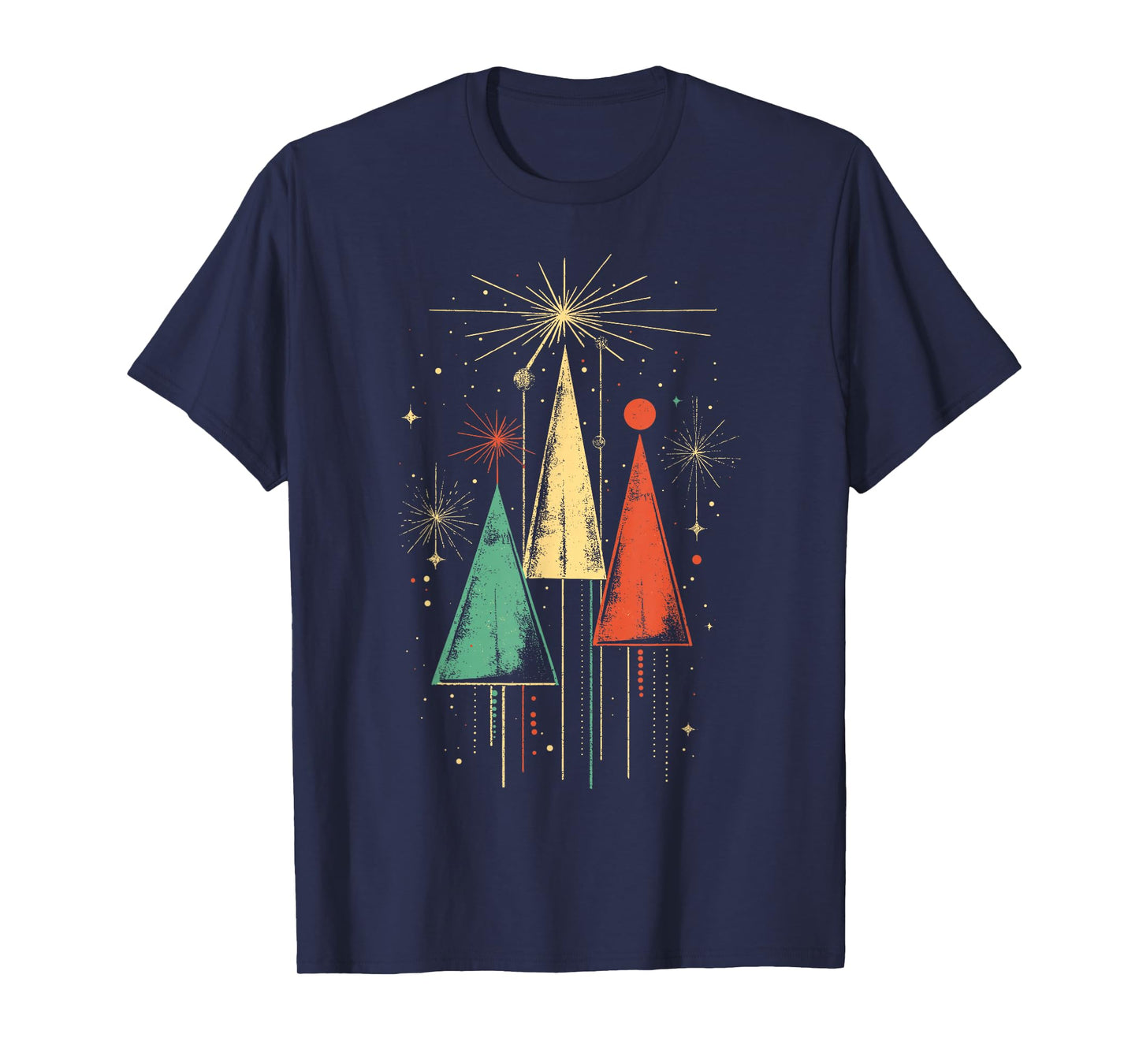 Mid-Century Modern Christmas T-Shirt